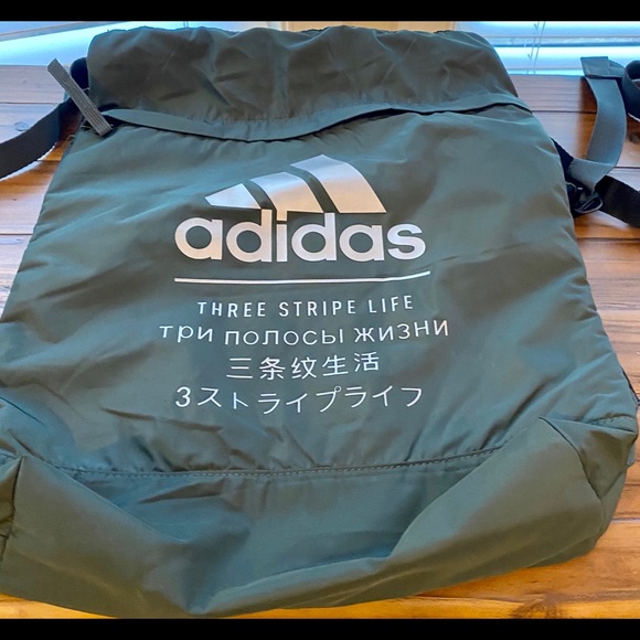 adidas three stripe life bag